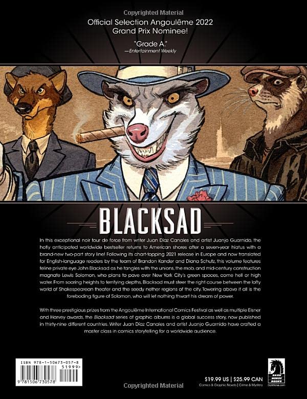 Blacksad They All Fall Down Part One