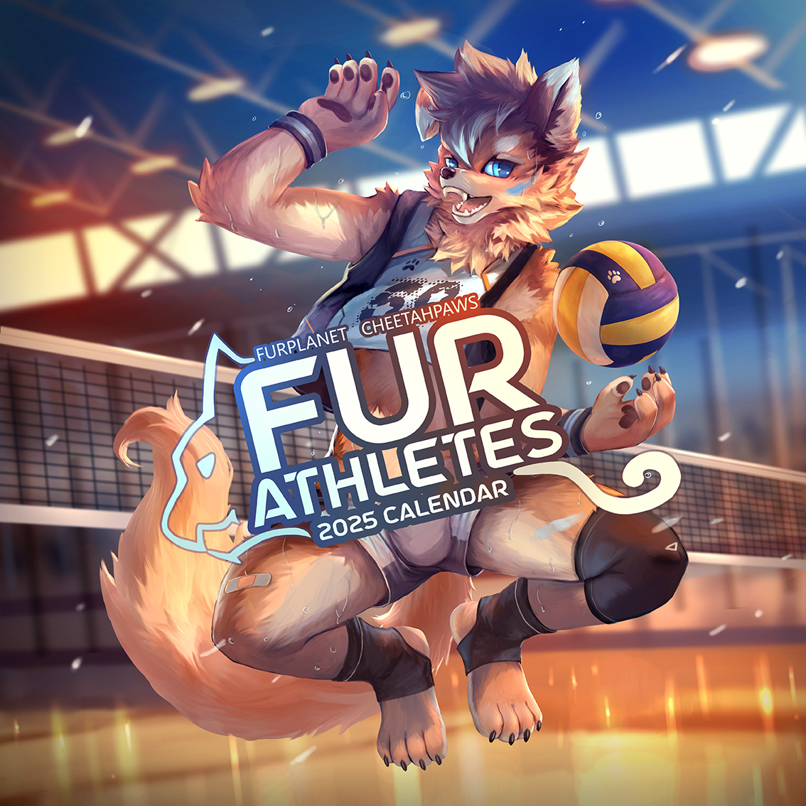 Fur Athletes 2025 Calendar