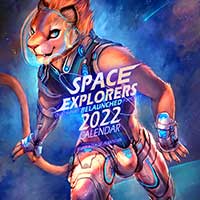 Space Explorers Relaunched 2022 Calendar