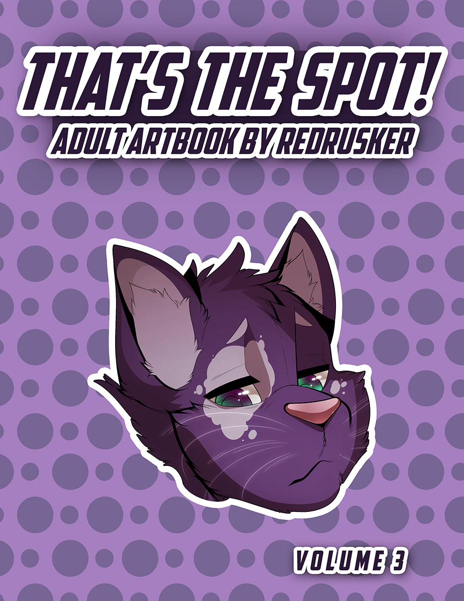 That's the Spot! Adult Artbook by Redrusker Volume 3